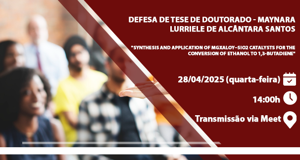 Defesa de Tese de Doutorado - Maynara Lurriele de Alcântara Santos